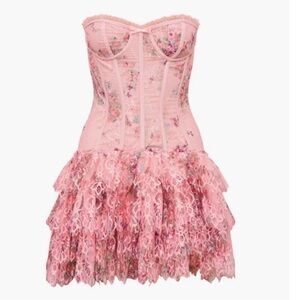 LOVESHACKFANCY CARLENE DRESS. SIZE 12. 💕🩷💕